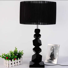Load image into Gallery viewer, 60cm Black Table Lamp with Dark Shade LED Desk Lamp